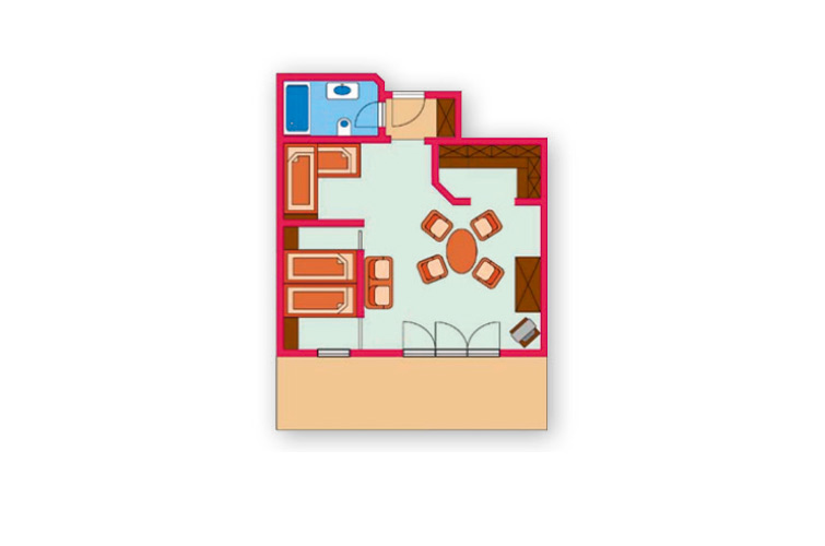 groundplan appartement 15